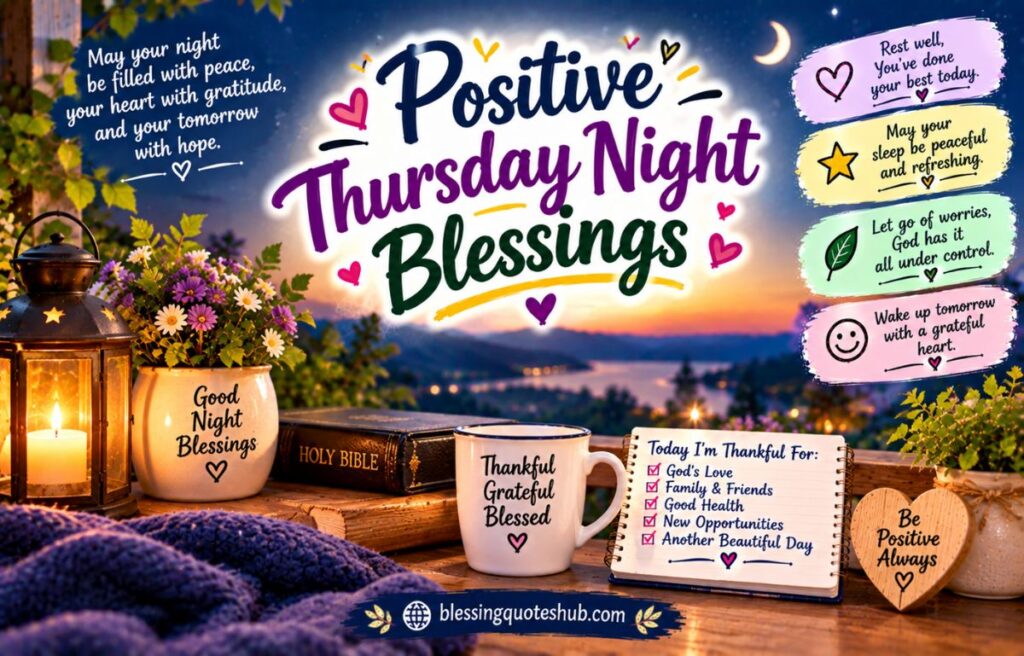 Positive Thursday Night Blessings