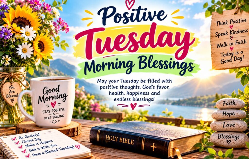 Positive Tuesday Morning Blessings

