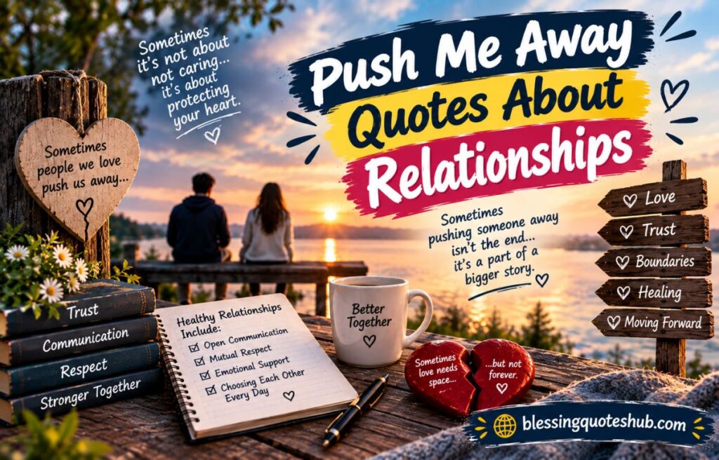 Push Me Away Quotes About Relationships