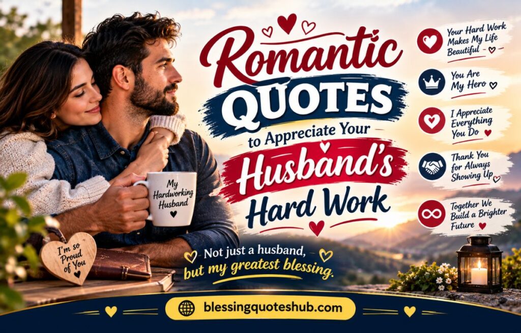Romantic Quotes to Appreciate Your Husband’s Hard Work