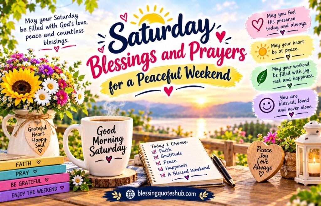  Saturday Blessings and Prayers for a Peaceful Weekend