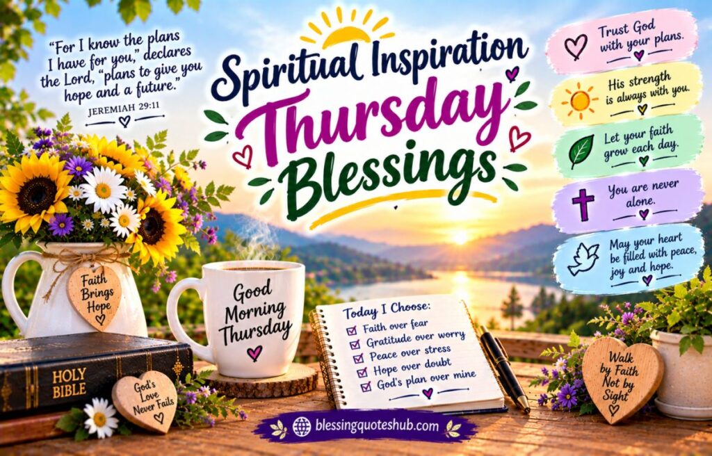 Spiritual Inspiration Thursday Blessings