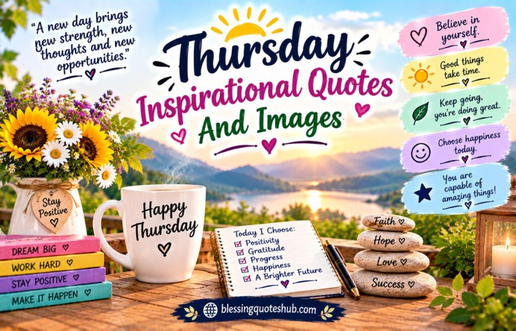 Thursday Inspirational Quotes And Images