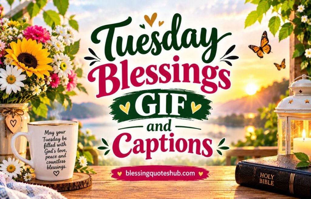 Tuesday Blessings GIF and Captions