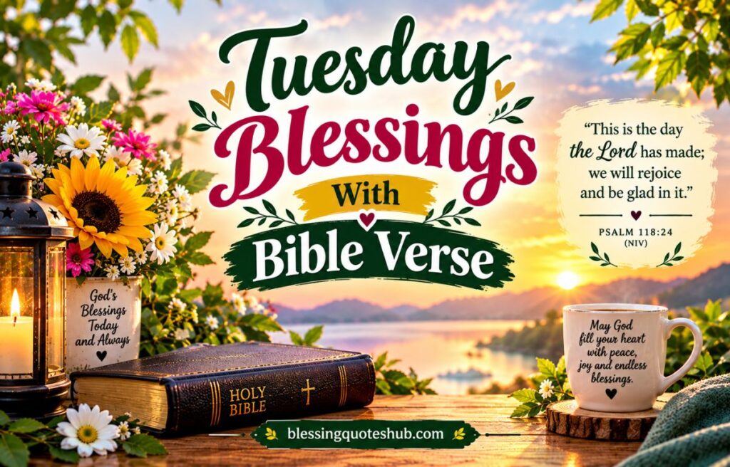 Tuesday Blessings With Bible Verse