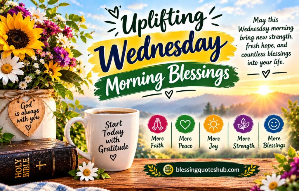 Uplifting Wednesday Morning Blessings