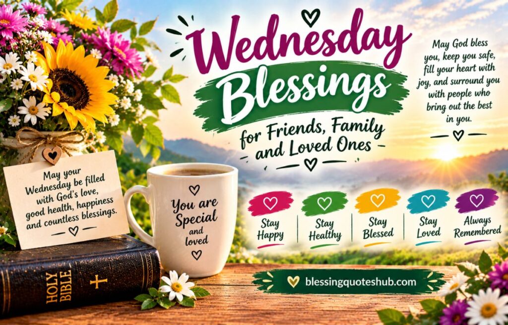 Wednesday Blessings Images for Friends, Family and Loved Ones