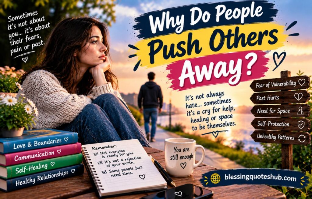 Why Do People Push Others Away?