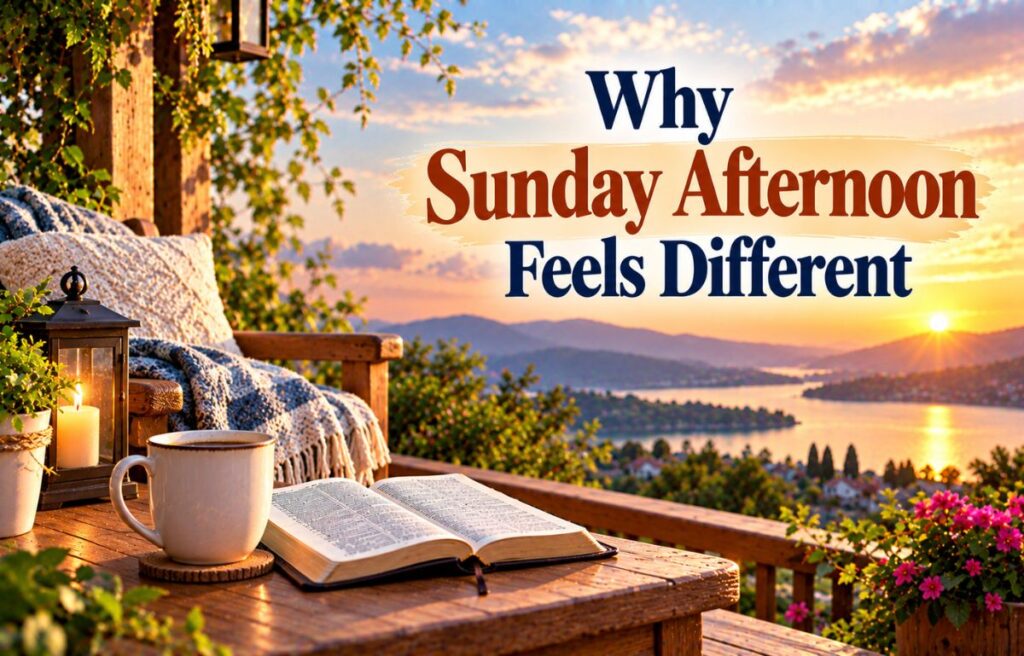 Why Sunday Afternoon Feels Different